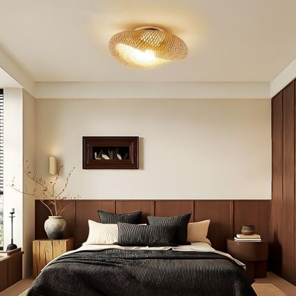 Plafonieră BOHO HILO 1xE27/40W/230V, diametru 60 cm