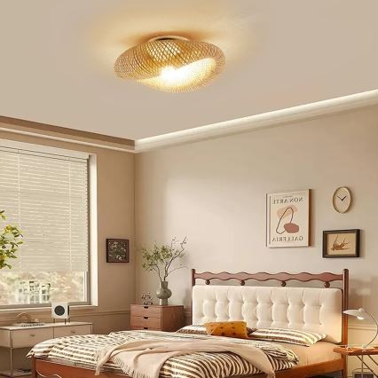 Plafonieră BOHO HILO 1xE27/40W/230V, diametru 60 cm