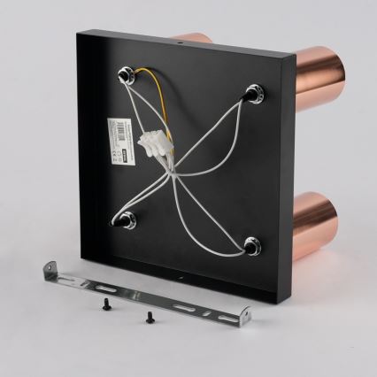 Corp de iluminat tip spot PUNTO 4xGU10/9W/230V aur roz