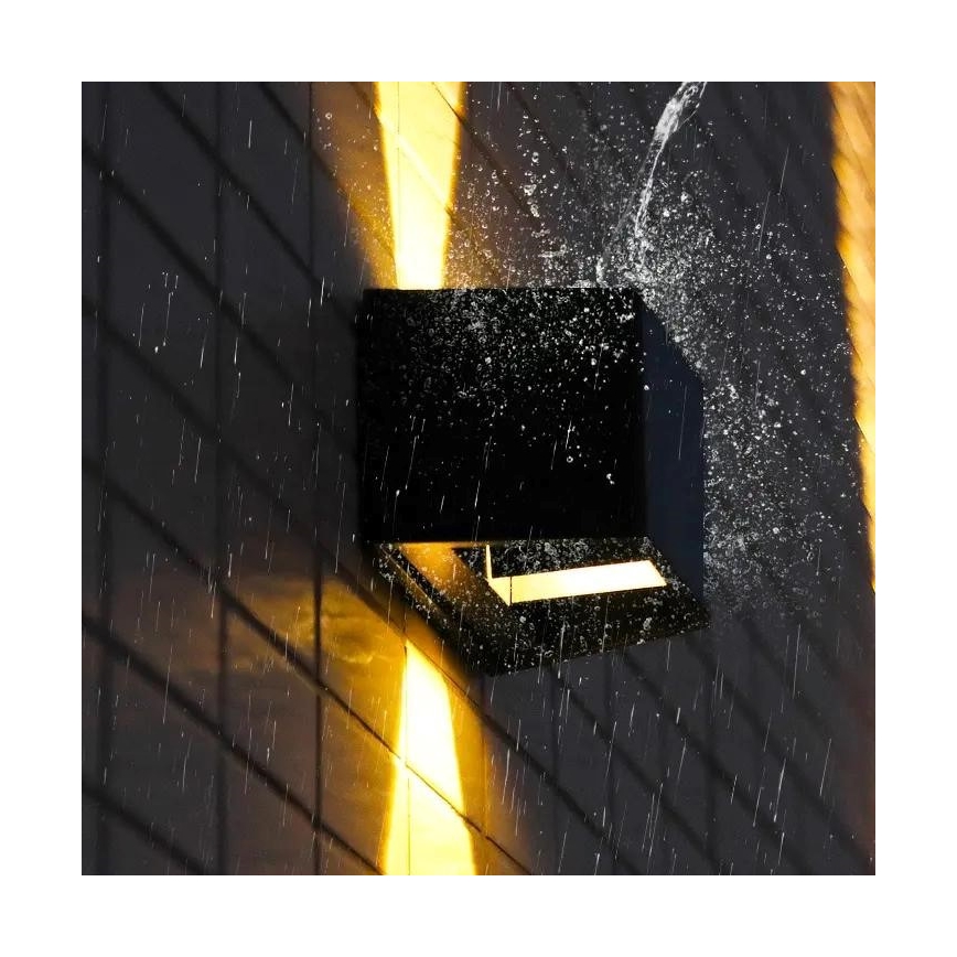 Lumină solară LED de perete cu senzor LED/2W/5V IP54 1300 mAh