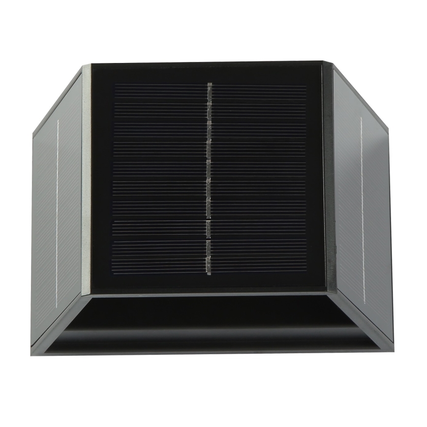 Lumină solară LED de perete cu senzor LED/2W/5V IP54 1300 mAh