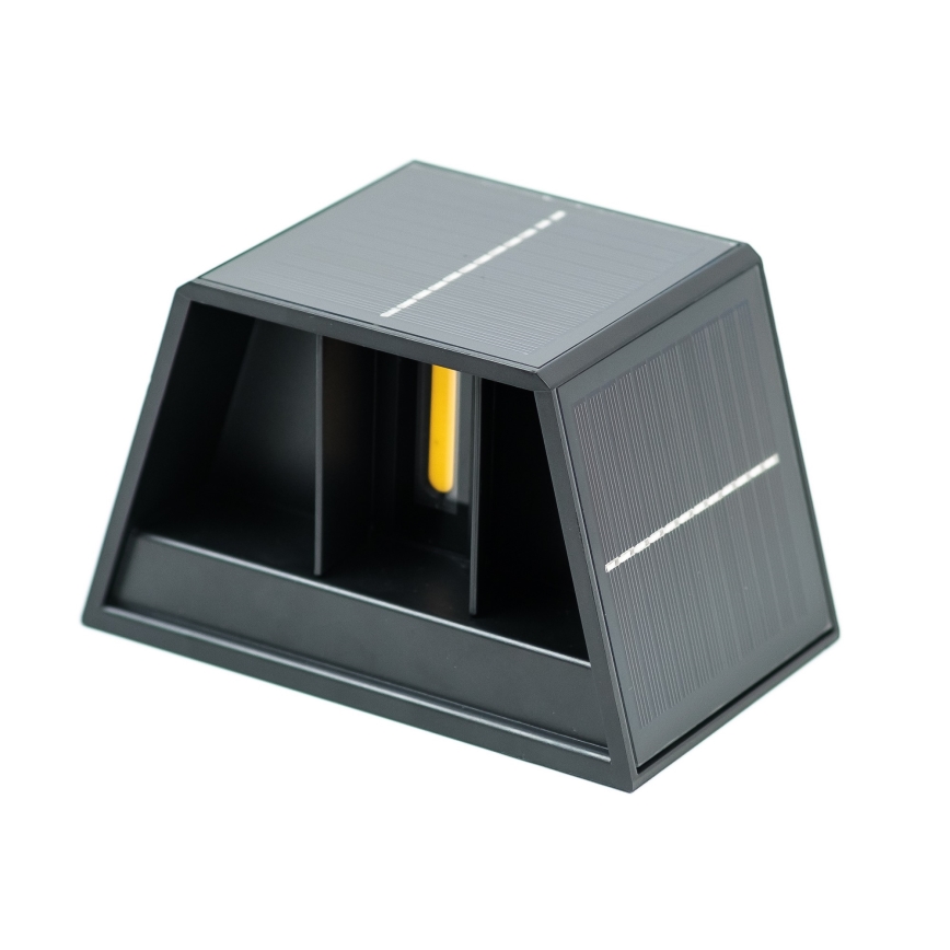 Lumină solară LED de perete cu senzor LED/2W/5V IP54 1300 mAh