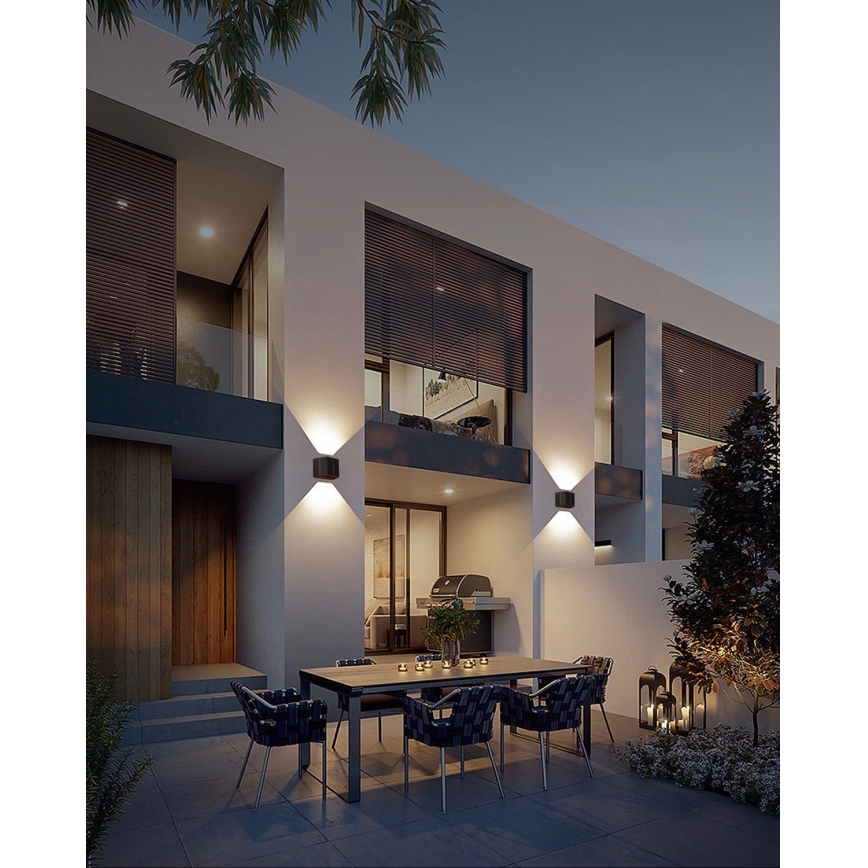 Lumină solară LED de perete cu senzor LED/2W/5V IP54 1300 mAh