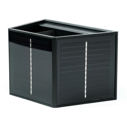 Lumină solară LED de perete cu senzor LED/2W/5V IP54 1300 mAh