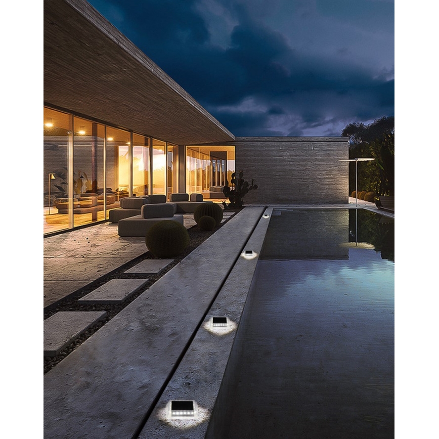 Iluminat solar LED exterior cu senzor LED/0,03W/1,2V IP54 800 mAh