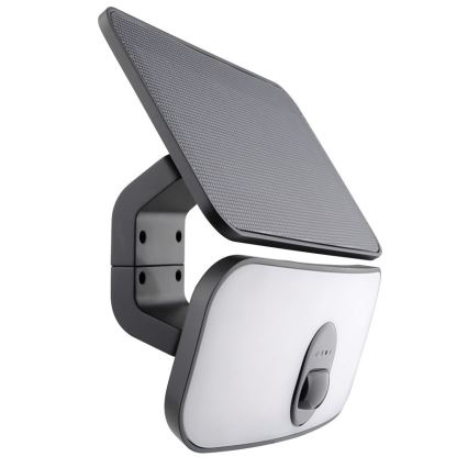 Lumină solară LED de perete cu senzor LED/13W/3,7V 4000K IP65 400 mAh