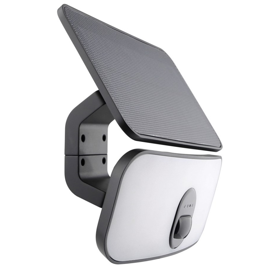 Lumină solară LED de perete cu senzor LED/13W/3,7V 4000K IP65 400 mAh