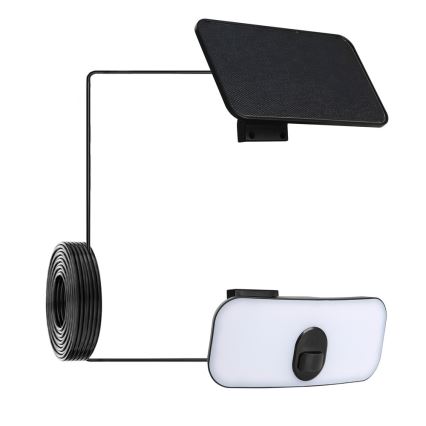 Lumină solară LED de perete cu senzor LED/13W/3,7V 4000K IP65 400 mAh