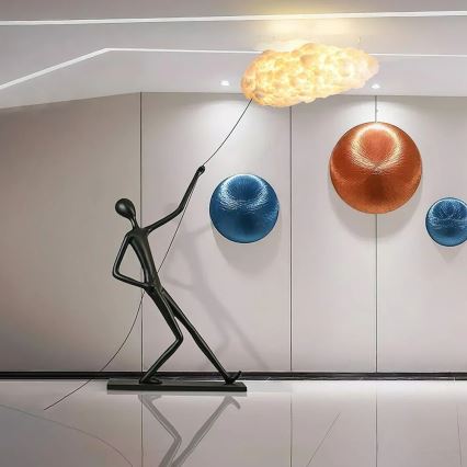 Lampă de podea SILUETTE 6xE27/40W/230V 180 cm Dream Reach