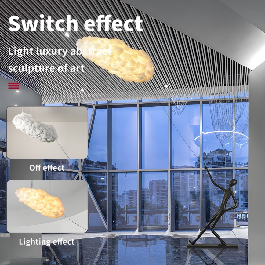 Lampă de podea SILUETTE 6xE27/40W/230V 180 cm Dream Reach
