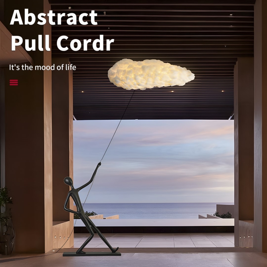 Lampă de podea SILUETTE 6xE27/40W/230V 180 cm Dream Reach