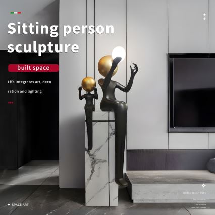 Lampadar SILUETTE 1xE27/40W/230V 160 cm Aura