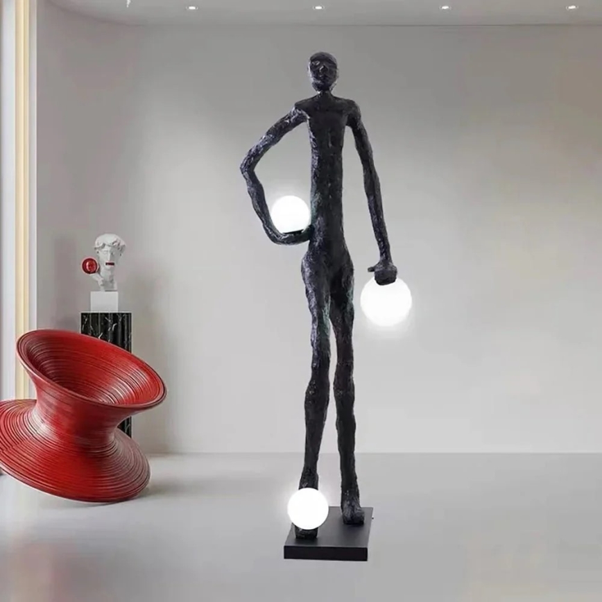 Lampadar SILUETTE 3xE27/60W/230V 185 cm Aura