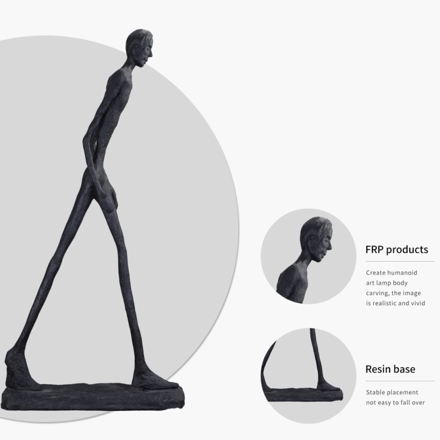 Statuie decorativă SILUETTE 210 cm Human