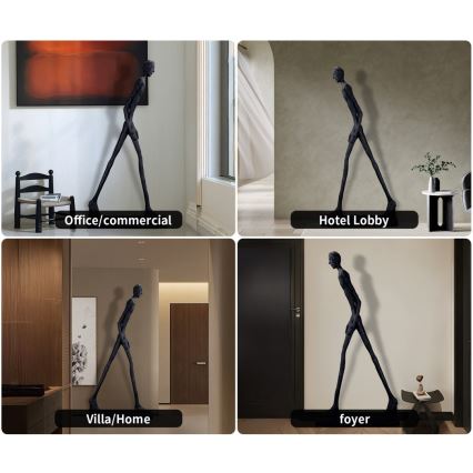 Statuie decorativă SILUETTE 210 cm Human