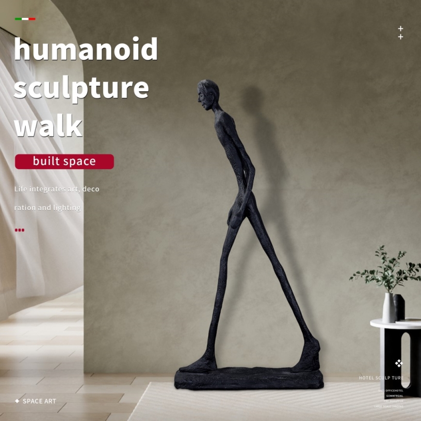 Statuie decorativă SILUETTE 210 cm Human