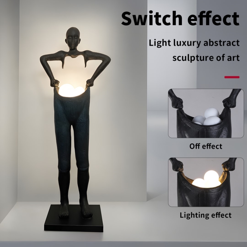 Lampadar SILUETTE 4xG9/10W/230V 185 cm Human Houdini