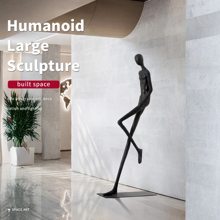 Statuie decorativă SILUETTE 190 cm Human Relax
