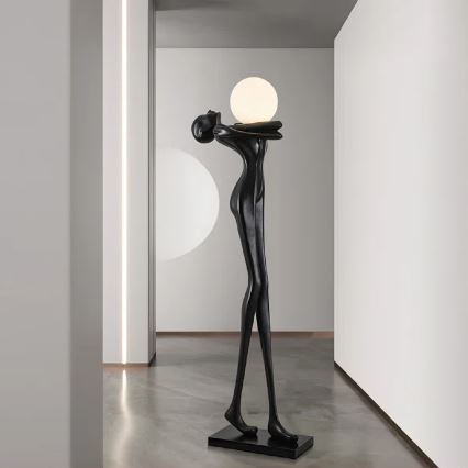 Lampă de podea SILUETTE 1xE27/25W/230V 175 cm Human Woman