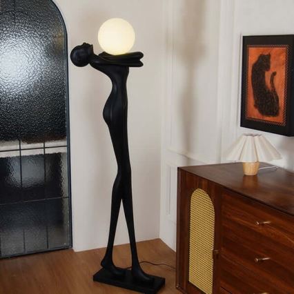 Lampă de podea SILUETTE 1xE27/25W/230V 175 cm Human Woman