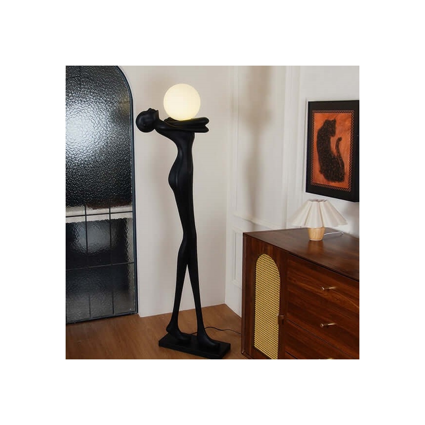 Lampă de podea SILUETTE 1xE27/25W/230V 175 cm Human Woman