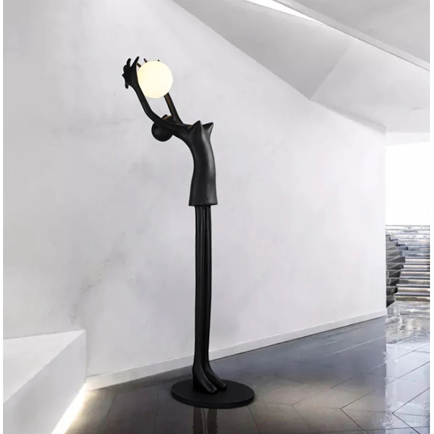 Lampă de podea SILUETTE 1xE27/25W/230V 210 cm Human Girl