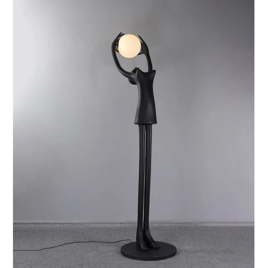 Lampă de podea SILUETTE 1xE27/25W/230V 210 cm Human Girl