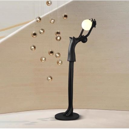 Lampă de podea SILUETTE 1xE27/25W/230V 210 cm Human Girl