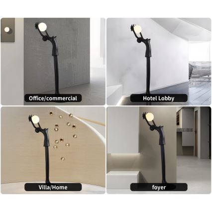 Lampă de podea SILUETTE 1xE27/25W/230V 210 cm Human Girl
