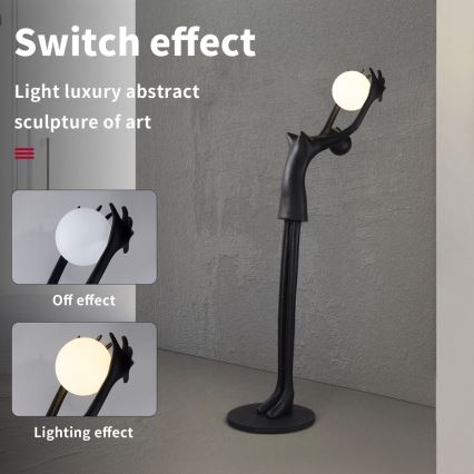 Lampă de podea SILUETTE 1xE27/25W/230V 210 cm Human Girl
