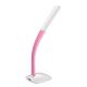 LED Lampă de masă cu braț flexibil LED/8W/12V roz