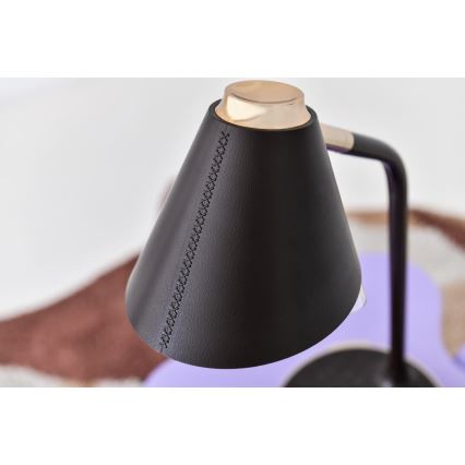 Lampă de birou LED reglabilă cu încărcare wireless FINCH LED/9W/12/230V gri/crom lucios