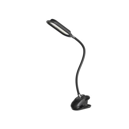 Lampă de birou LED+CCT dimabilă cu clemă CLIP LED/7,5W/230V 3000/4200/5000K negru