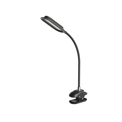 Lampă de birou LED+CCT dimabilă cu clemă CLIP LED/7,5W/230V 3000/4200/5000K negru