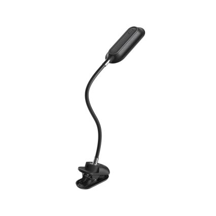 Lampă de birou LED+CCT dimabilă cu clemă CLIP LED/7,5W/230V 3000/4200/5000K negru