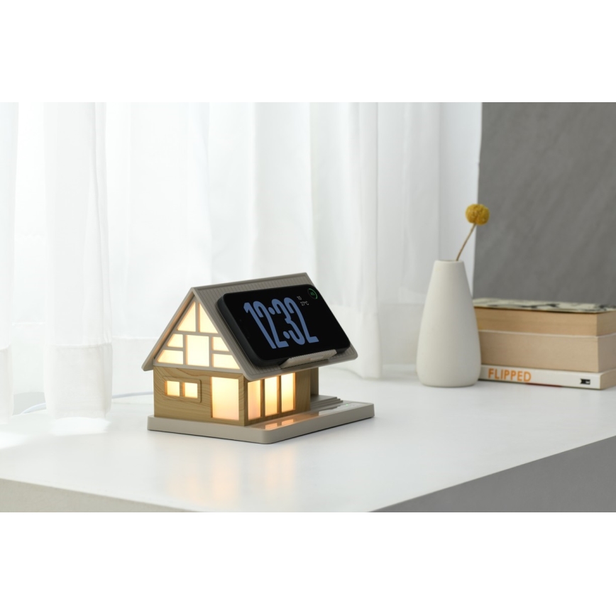 Lampă LED de birou cu încărcare wireless DREAM HOME LED/2W/230V