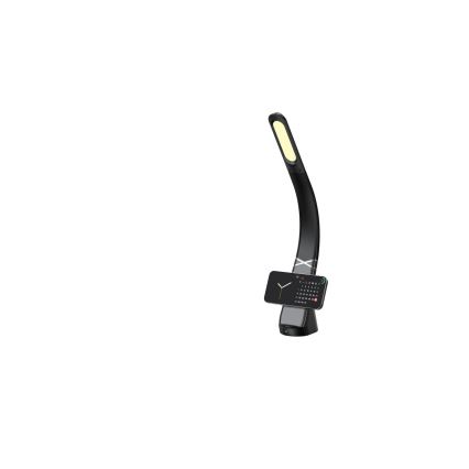 Lampă de masă LED reglabilă cu încărcare wireless MAGIC LED/5W/230V, neagră