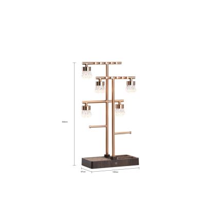 Lampă decorativă LED reglabilă 2-în-1 LUMITREE LED/1,5W/5V