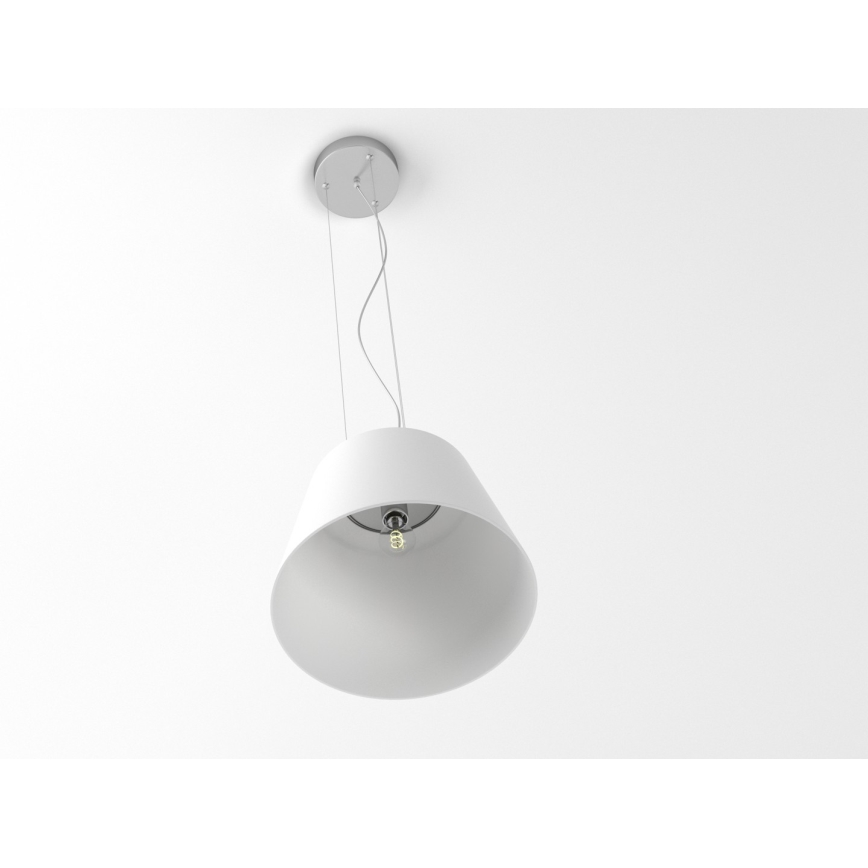Immax NEO 07053L - Candelabru LED RGBW dimabil pe cablu CONO 1xE27/8,5W/230V 32 cm Tuya + telecomandă