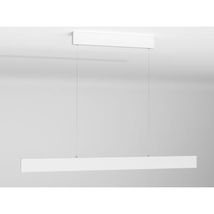 Immax NEO 07075L-LED Lustra reglabilă pe cablu LISTON alb LED/18W/230V Tuya + telecomandă
