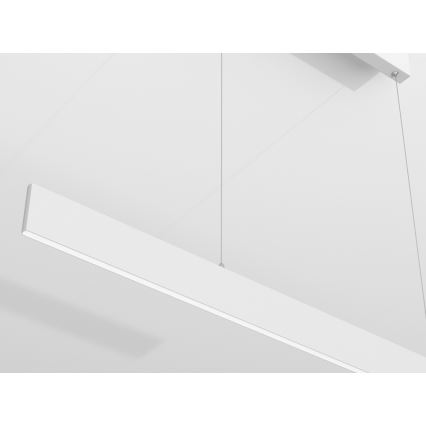 Immax NEO 07075L-LED Lustra reglabilă pe cablu LISTON alb LED/18W/230V Tuya + telecomandă