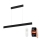 Immax NEO 07076L - Candelabru LED reglabil pe cablu, negru LISTON LED/18W/230V Tuya + telecomandă