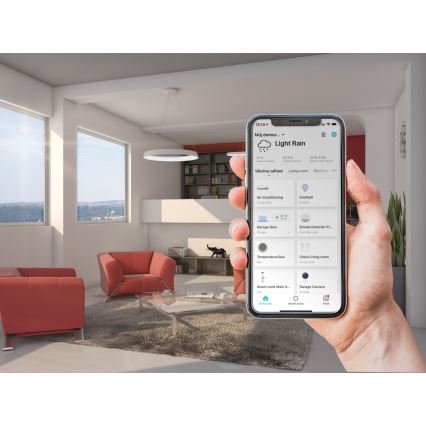 Immax NEO 07079L-80 - Candelabru LED reglabil pe cablu LIMITADO LED/48W/230V 80 cm Tuya + telecomandă