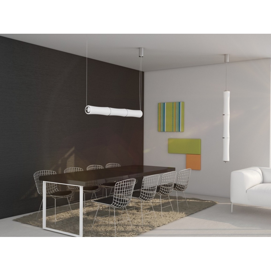 Immax NEO 07102L - Candelabru LED reglabil pe cablu BAMBOOS LED/30W/230V 90 cm Tuya + telecomandă