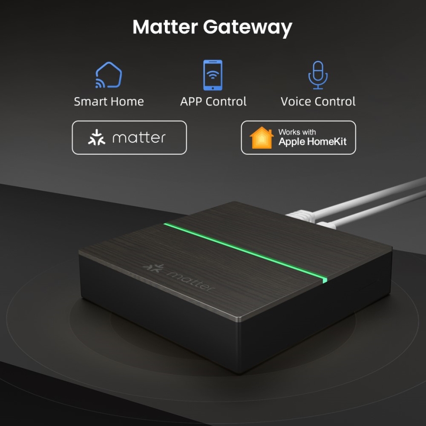Immax NEO 07117-5 - Bridge MATTER inteligent Zigbee 3.0 230V Tuya Wi-Fi