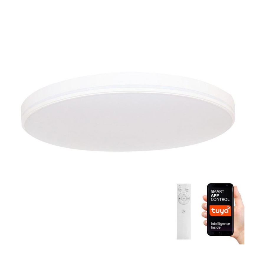 Immax NEO 07149-W51 - Lampă de plafon LED dimabilă NEO LITE AREAS LED/48W/230V Tuya Wi-Fi albă + telecomandă