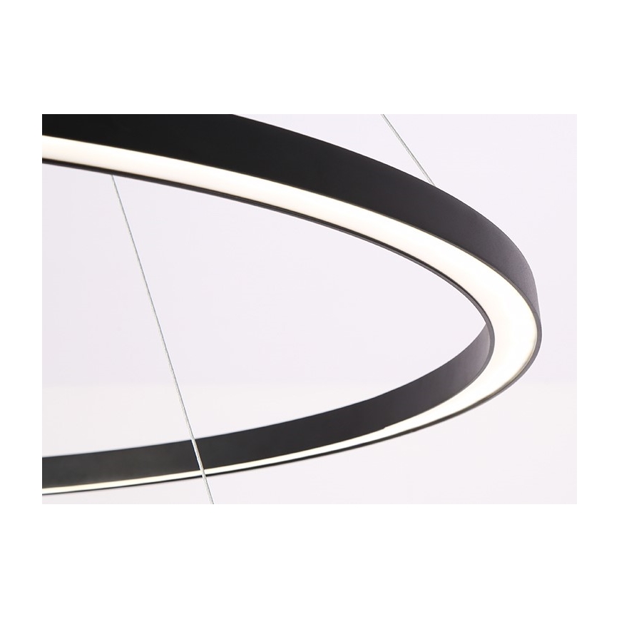 Immax NEO 07158-B80-60 - Candelabru LED reglabil pe cablu FINO LED/93W/230V Tuya negru + telecomandă