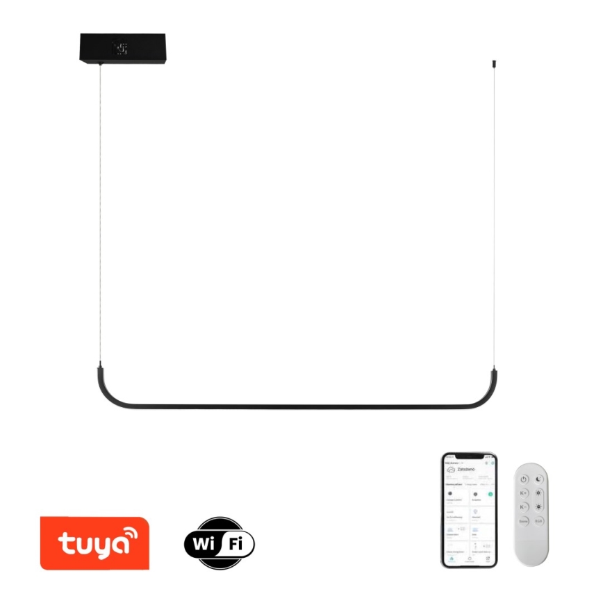 Immax NEO 07221L - Candelabru LED reglabil pe cablu NEO LITE PATTINI LED/26W/230V 2700-6500K Wi-Fi Tuya + telecomandă