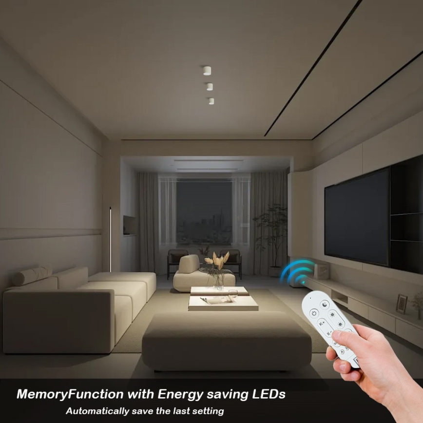 Immax NEO 07241L RONDATE - Plafonieră LED dimabilă, 18W/230V, 11,5 cm, Wi-Fi Tuya