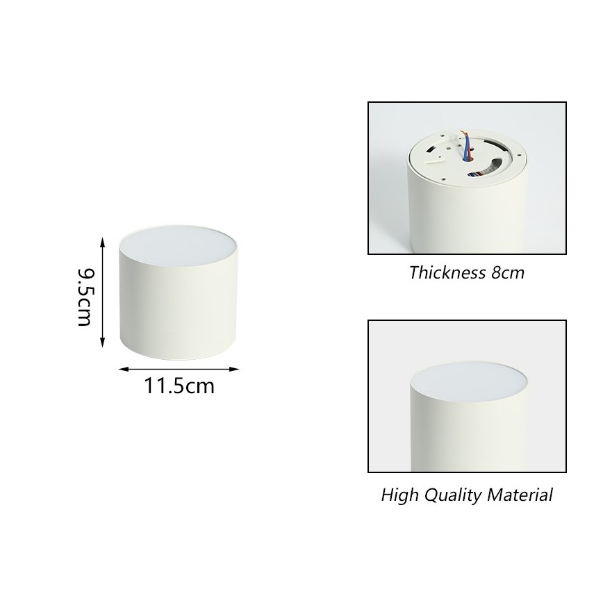 Immax NEO 07241L RONDATE - Plafonieră LED dimabilă, 18W/230V, 11,5 cm, Wi-Fi Tuya